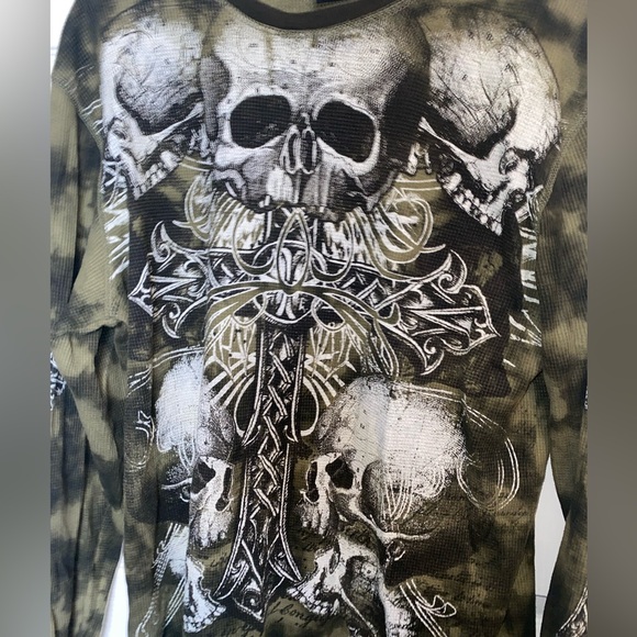 MMA ELITE Camo 💀 graphic long sleeve - Picture 5 of 6